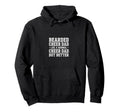 Bearded Cheer Dad Like Normal Cheer Hoodie - Minimalist Print Men Women - T-Shirt, Sweatshirt, Hoodie