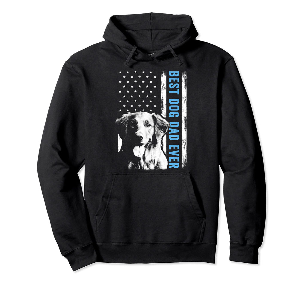 Best Golden Retriever Dad Ever Hoodie - Fun Novelty Design for Adults - T-Shirt, Sweatshirt, Hoodie
