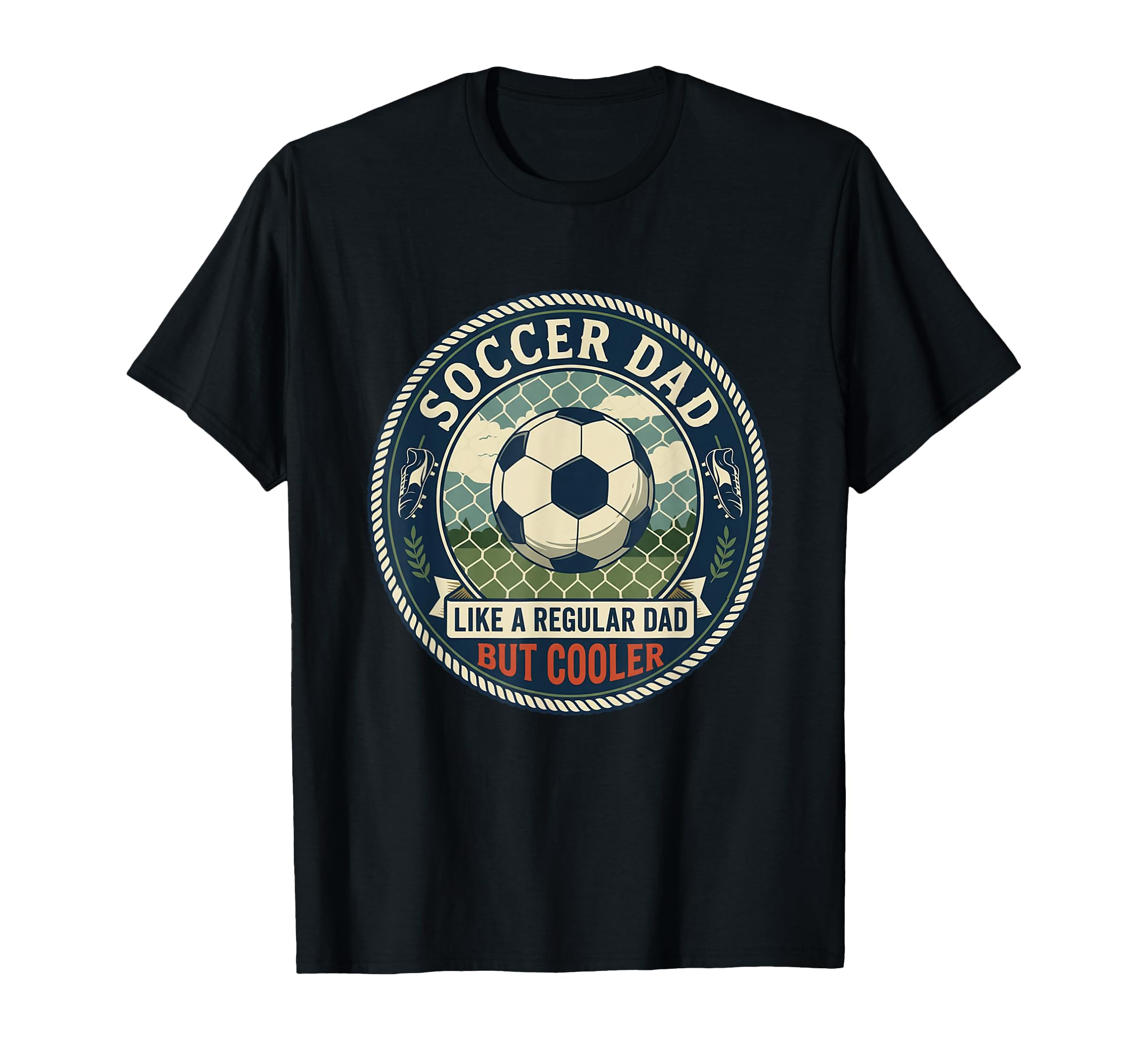 Soccer Dad Player Goal Field Athlete T-Shirt - Aesthetic Graphic Men Women - T-Shirt, Sweatshirt, Hoodie