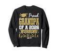 Proud Grandpa Nursing 2026 Graduate Sweatshirt - Fun Novelty Design Unisex - T-Shirt, Sweatshirt, Hoodie