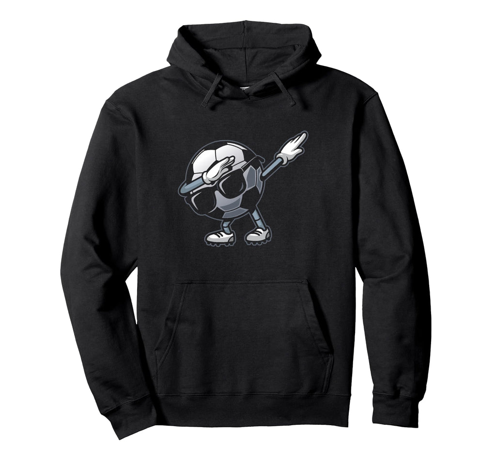 Dabbing Soccer Ball Funny Soccer Sports Hoodie - Trendy Graphic Unisex - T-Shirt, Sweatshirt, Hoodie