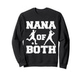 Nana Both Funny Soccer Baseball Nana Sweatshirt - Trendy Graphic Unisex - T-Shirt, Sweatshirt, Hoodie