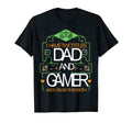 I Have Two Titles Dad And Gamer I Crush T-Shirt - Custom Art Print Unisex - T-Shirt, Sweatshirt, Hoodie