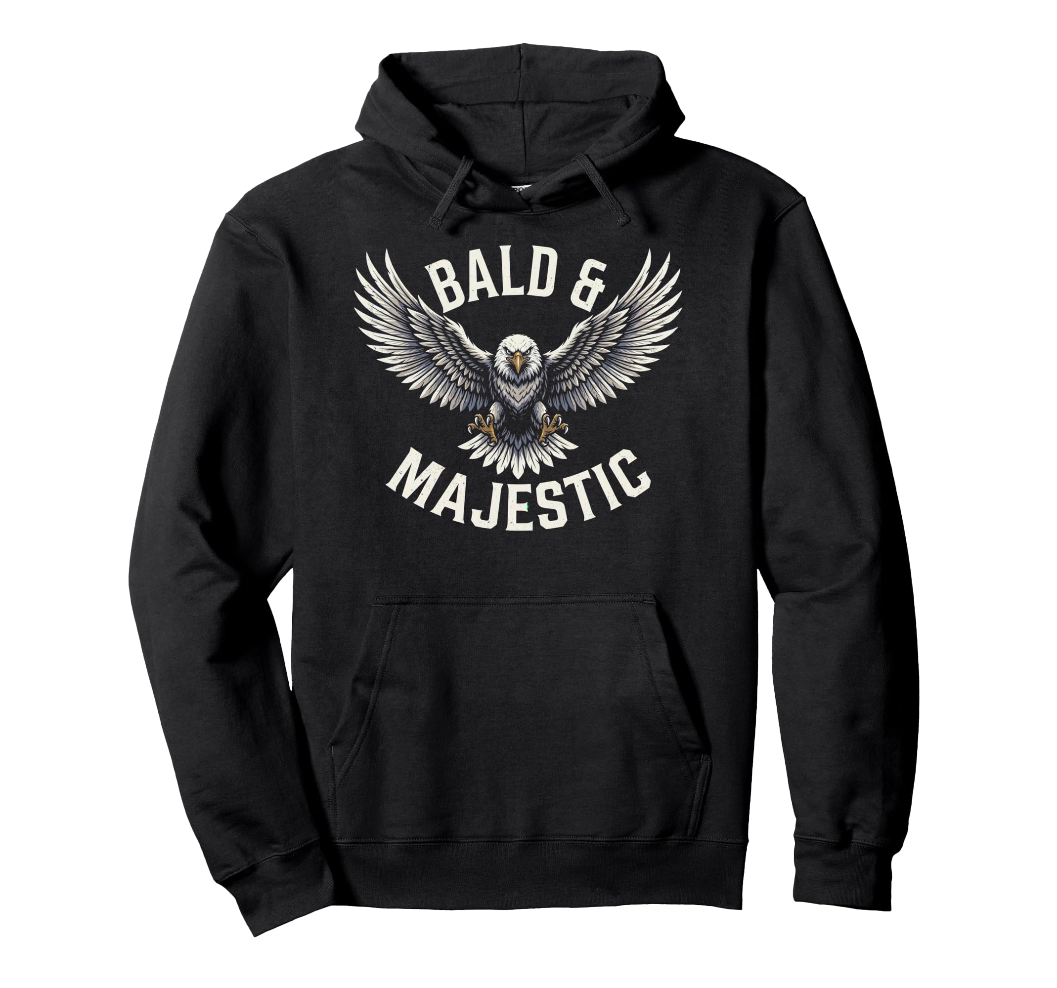 Bald Majestic Sexy Bald Guy Funny Dad Hoodie - Aesthetic Graphic Unisex - T-Shirt, Sweatshirt, Hoodie