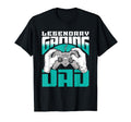 Legendary Gaming Dad Father Gamer Video T-Shirt - Graphic Print Unisex - T-Shirt, Sweatshirt, Hoodie