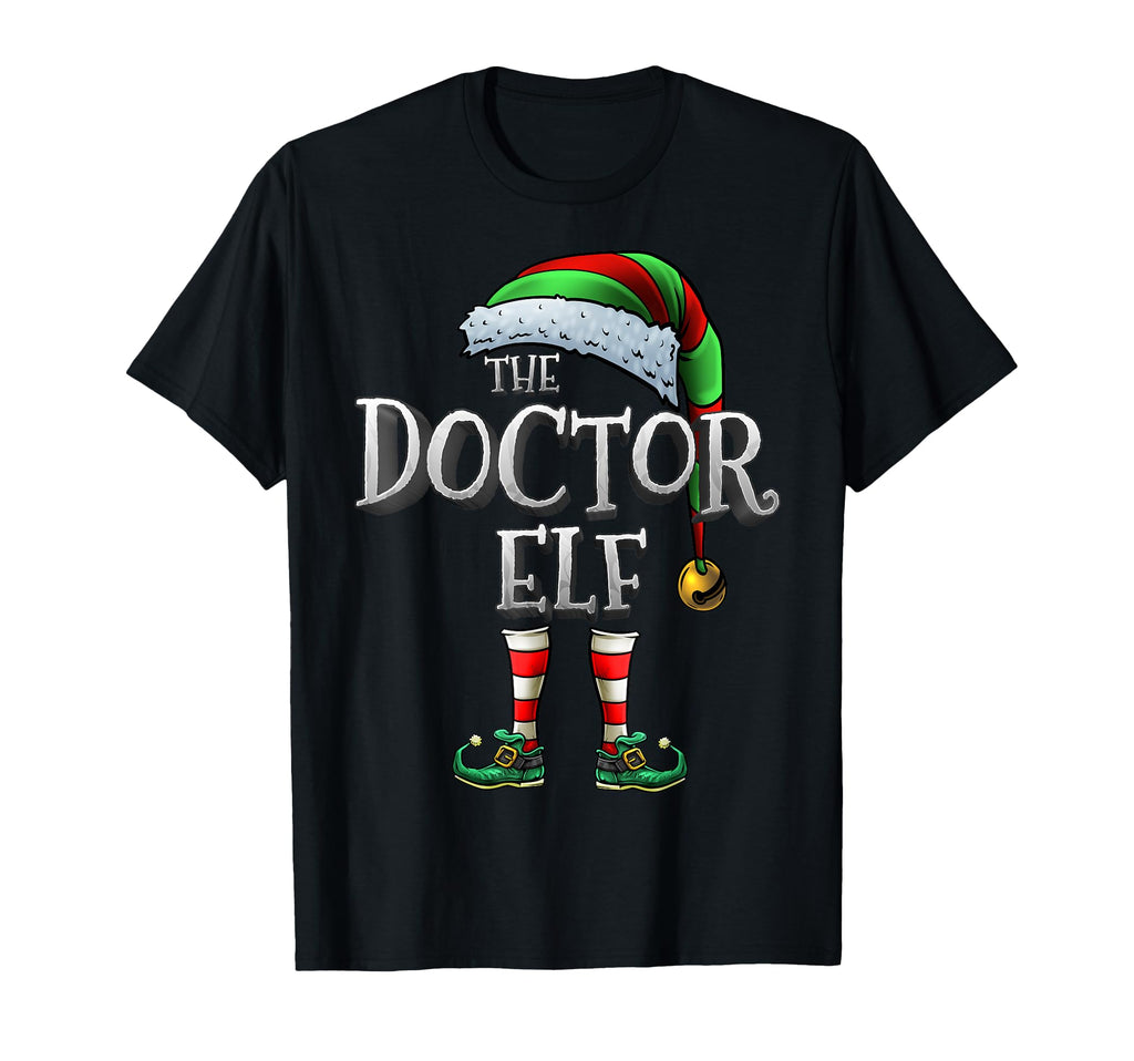 Doctor Elf Matching Family Doctor T-Shirt - Fun Novelty Design for Adults - T-Shirt, Sweatshirt, Hoodie