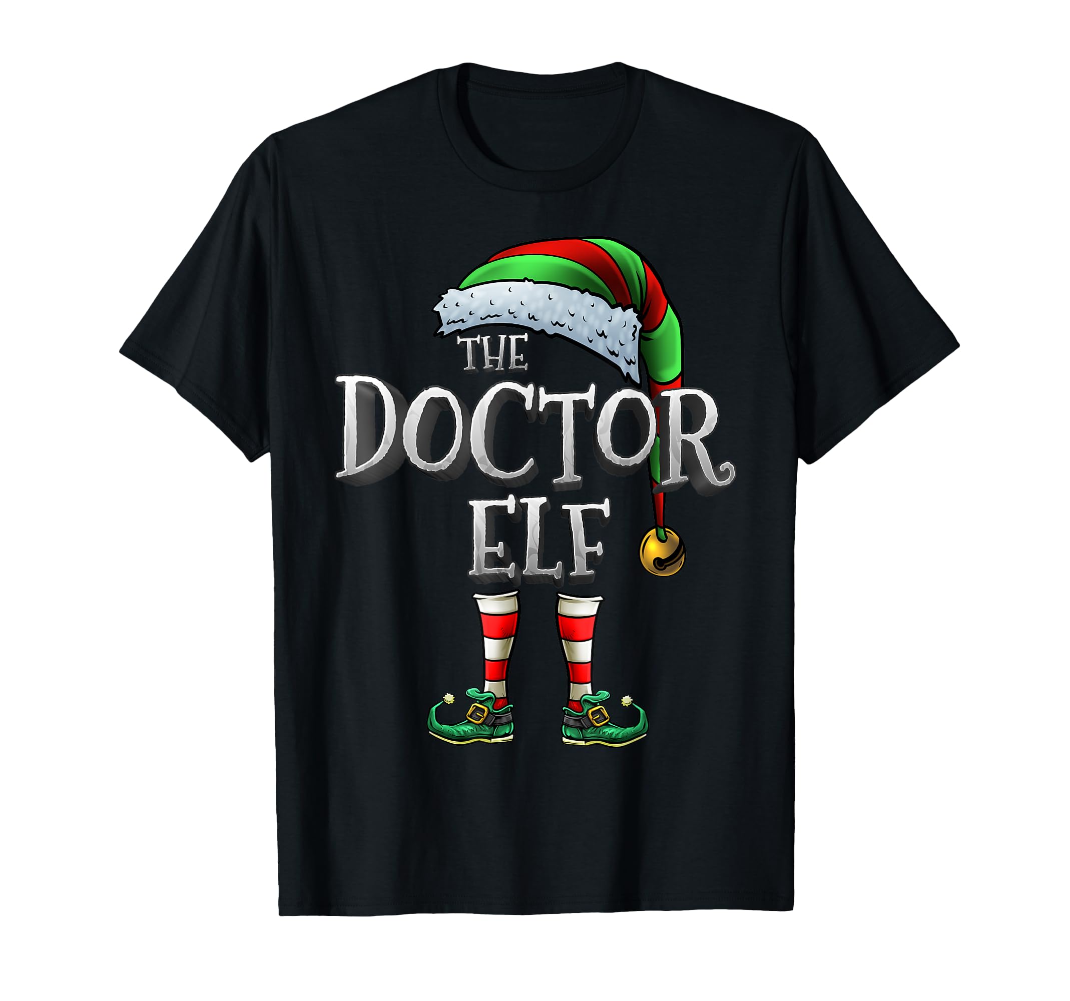 Doctor Elf Matching Family Doctor T-Shirt - Fun Novelty Design for Adults - T-Shirt, Sweatshirt, Hoodie