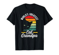 Worlds Greatest Cat Grandpa Cat T-Shirt - Casual Everyday Wear Men Women - T-Shirt, Sweatshirt, Hoodie