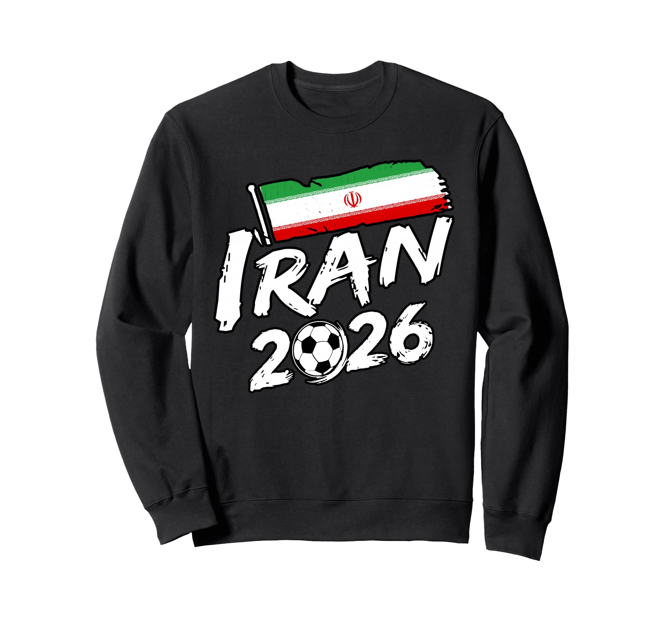 Iran Soccer Football Game Player Fan Sweatshirt - Trendy Graphic Men Women - T-Shirt, Sweatshirt, Hoodie