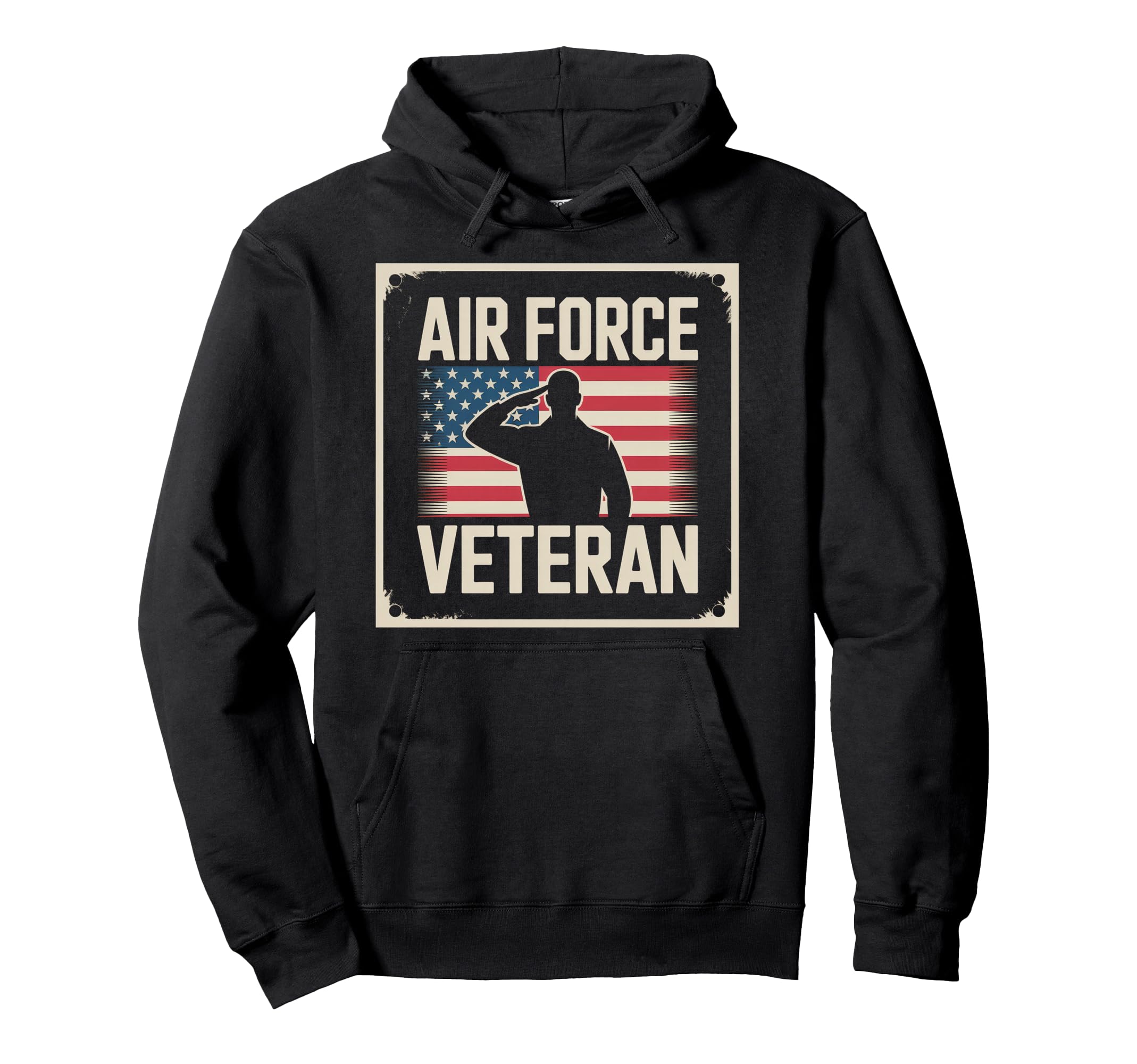 Air Force Veteran Us American Flag Dad Hoodie - Graphic Print Men Women - T-Shirt, Sweatshirt, Hoodie