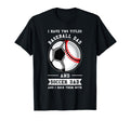 Mens 2 Titles Baseball Dad And T-Shirt - Casual Everyday Wear Men Women - T-Shirt, Sweatshirt, Hoodie