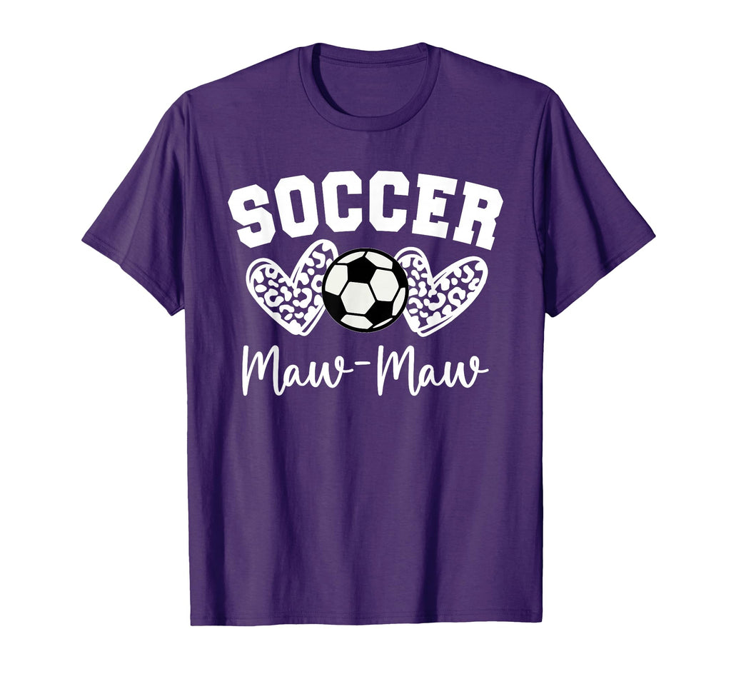 Soccer Maw Maw Matching Family Soccer T-Shirt - Trendy Graphic for Adults - T-Shirt, Sweatshirt, Hoodie