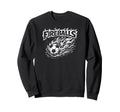 Fireballs Zine Ink Soccer Mascot Sweatshirt - Trendy Graphic Men Women - T-Shirt, Sweatshirt, Hoodie
