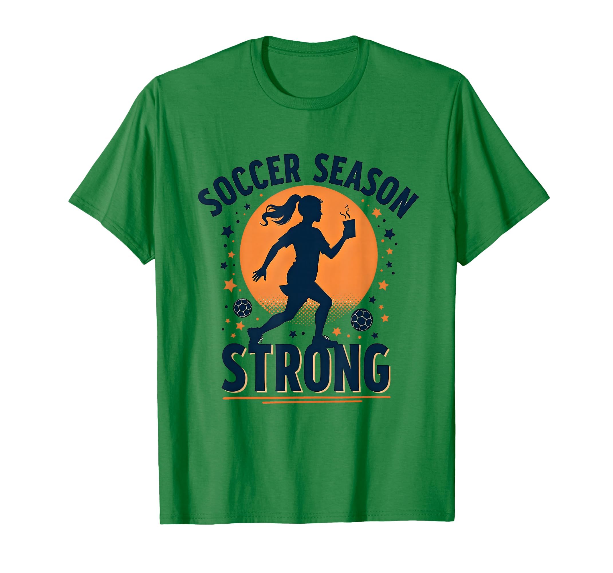 Soccer Season Strong Soccer Mom T-Shirt - Unique Graphic for Adults - T-Shirt, Sweatshirt, Hoodie