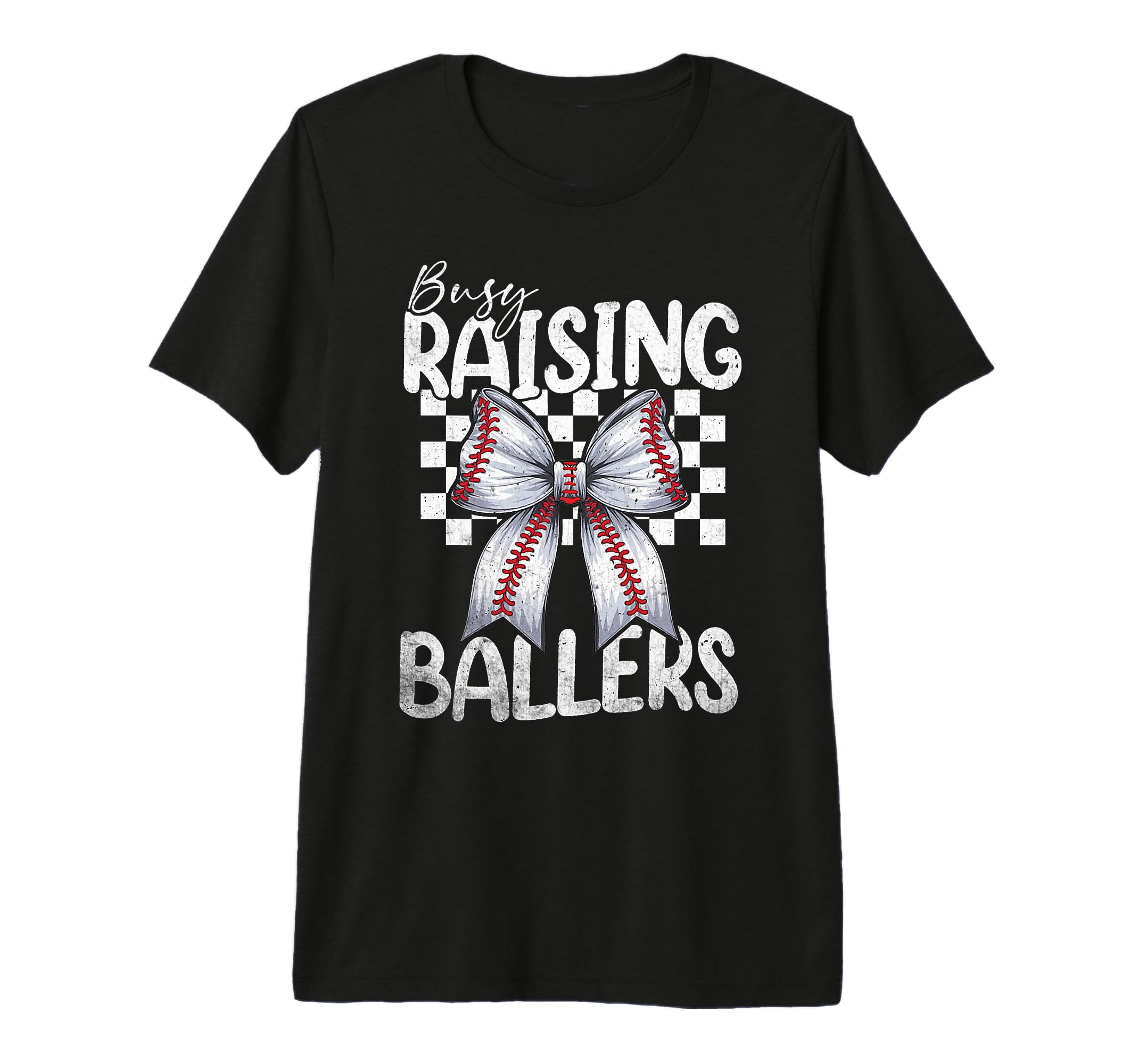 Busy Raising Ballers Baseball Mom T-Shirt - Unique Graphic Men Women - T-Shirt, Sweatshirt, Hoodie