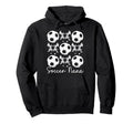 Soccer Nana Coquette Nana Soccer Hoodie - Fun Novelty Design for Adults - T-Shirt, Sweatshirt, Hoodie