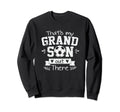 Thats My Grandson Out There Soccer Sweatshirt - Graphic Print Unisex - T-Shirt, Sweatshirt, Hoodie