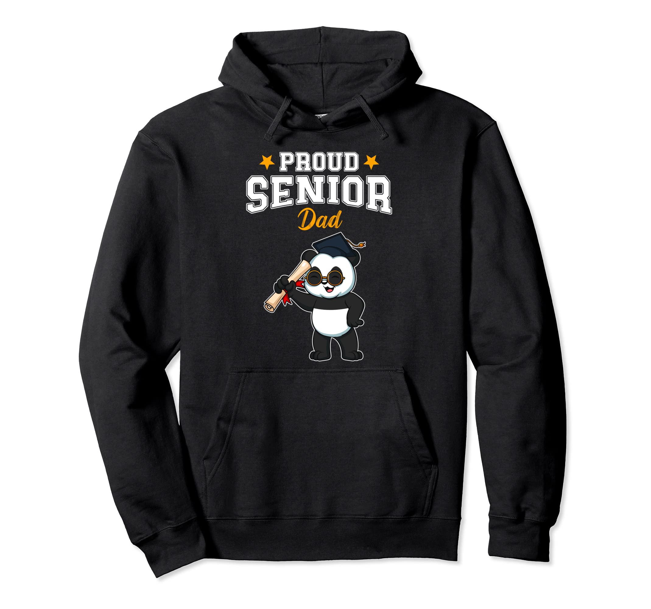 Proud Senior Dad Highschool Graduation Hoodie - Minimalist Print Unisex - T-Shirt, Sweatshirt, Hoodie