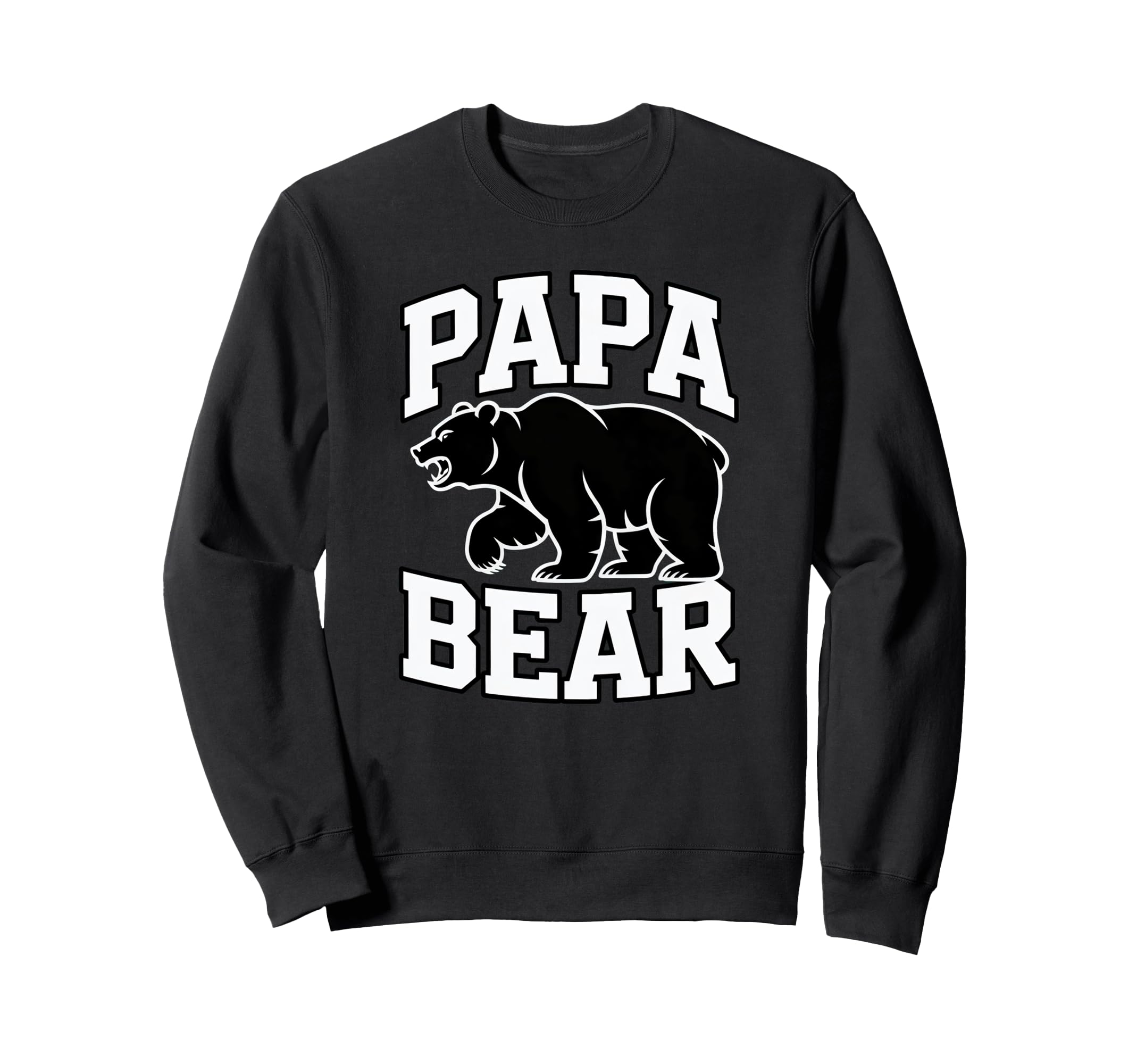 Papa Bear Sweatshirt - Unique Graphic Men Women - T-Shirt, Sweatshirt, Hoodie