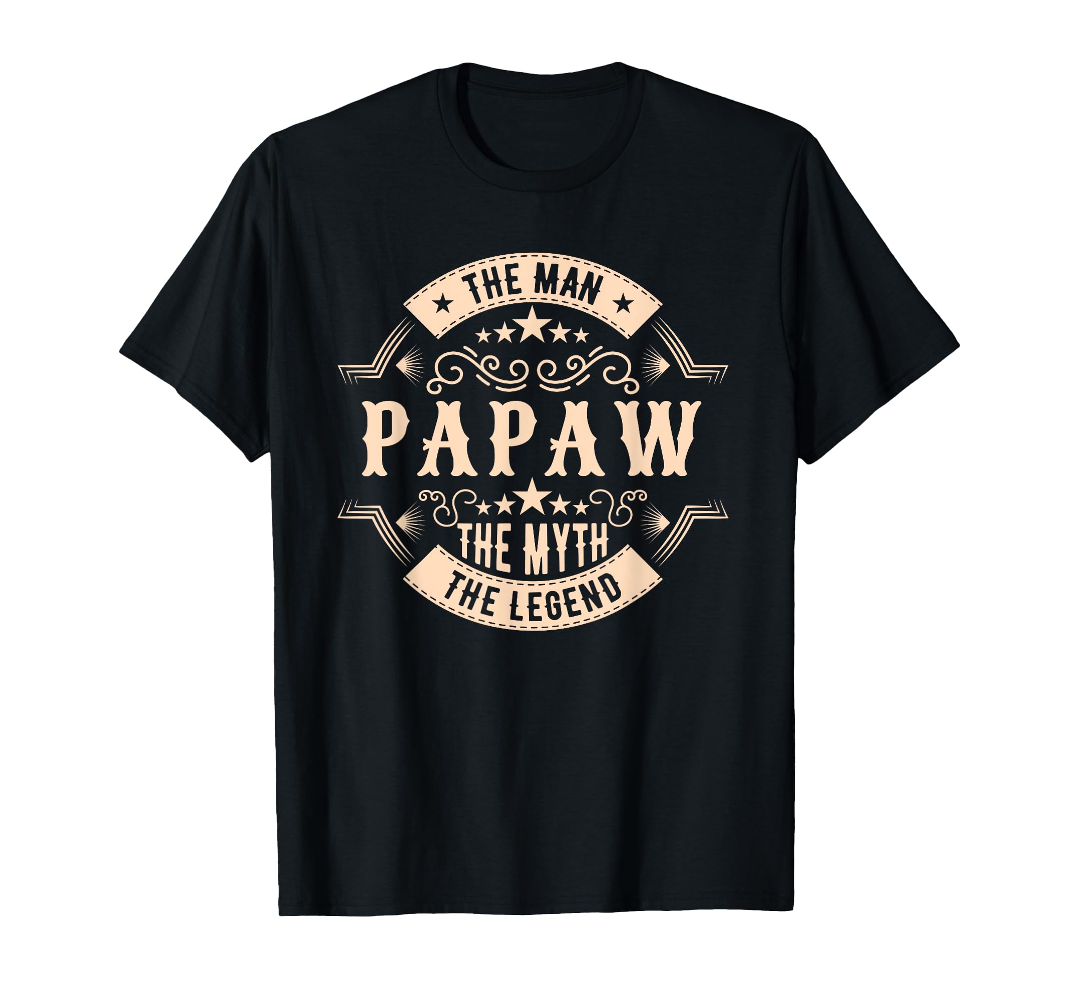 Papaw Myth Legend Dad Grandpa T-Shirt - Minimalist Print Men Women - T-Shirt, Sweatshirt, Hoodie