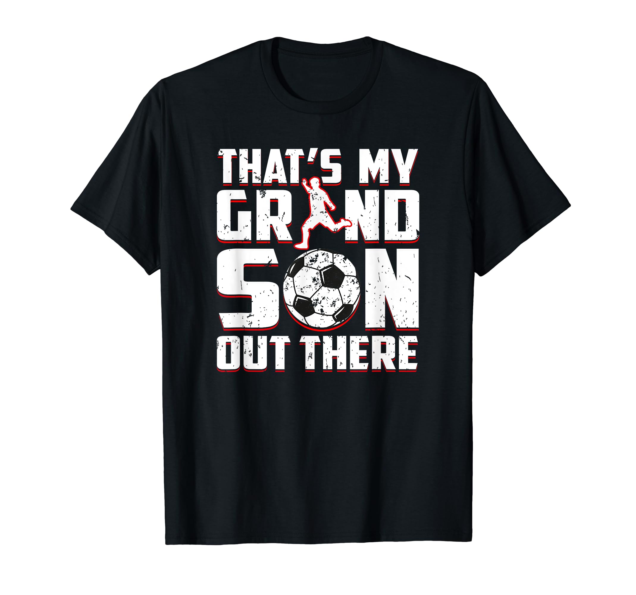Soccer Player Grandson Funny Soccer T-Shirt - Aesthetic Graphic Unisex - T-Shirt, Sweatshirt, Hoodie