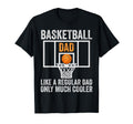 Basketball Dad Funny Basketball Dad T-Shirt - Minimalist Print Men Women - T-Shirt, Sweatshirt, Hoodie