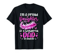 Proud Daughter Wonderful Dad Heaven T-Shirt - Minimalist Print for Adults - T-Shirt, Sweatshirt, Hoodie