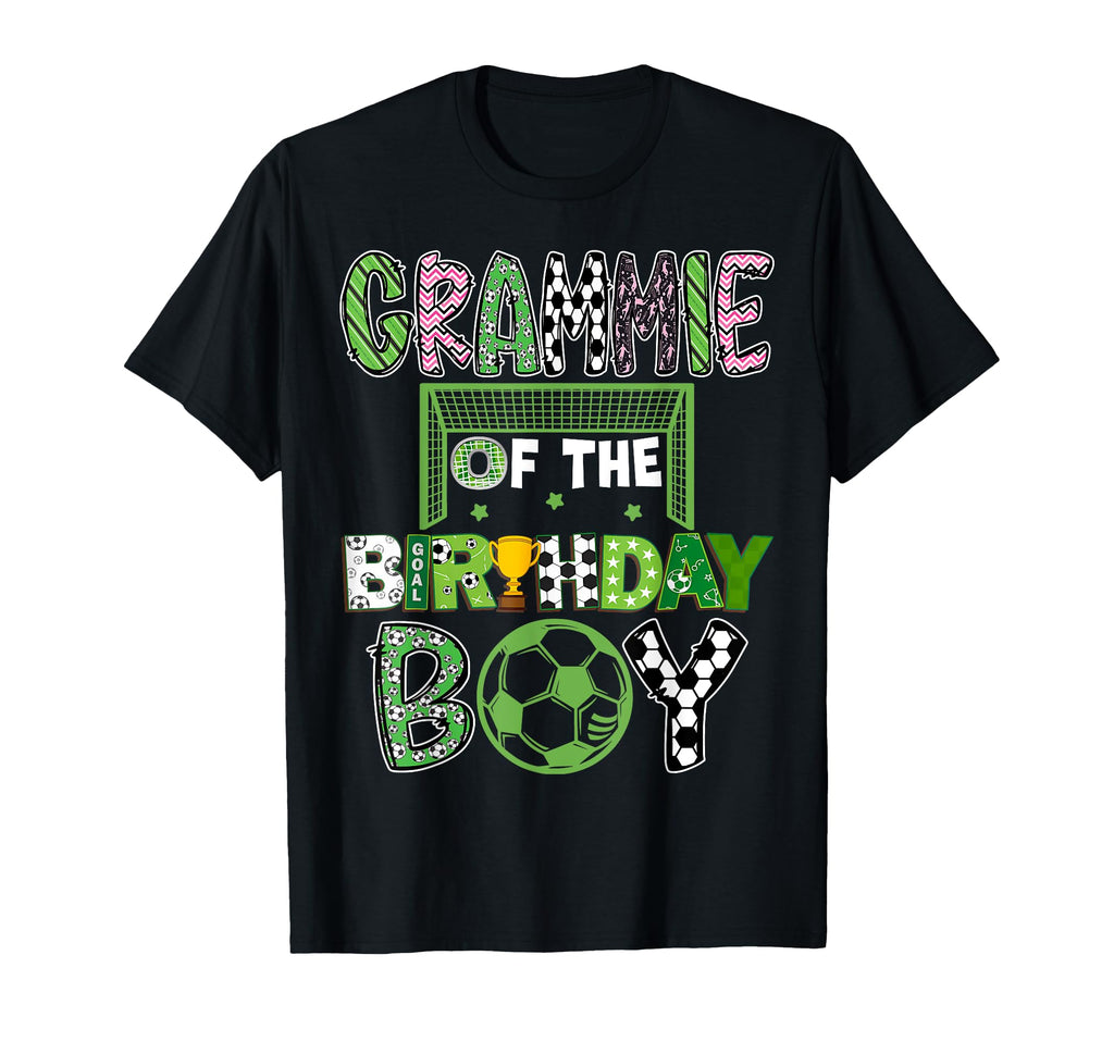 Grammie Birthday Soccer Player Birthday T-Shirt - Graphic Print Unisex - T-Shirt, Sweatshirt, Hoodie