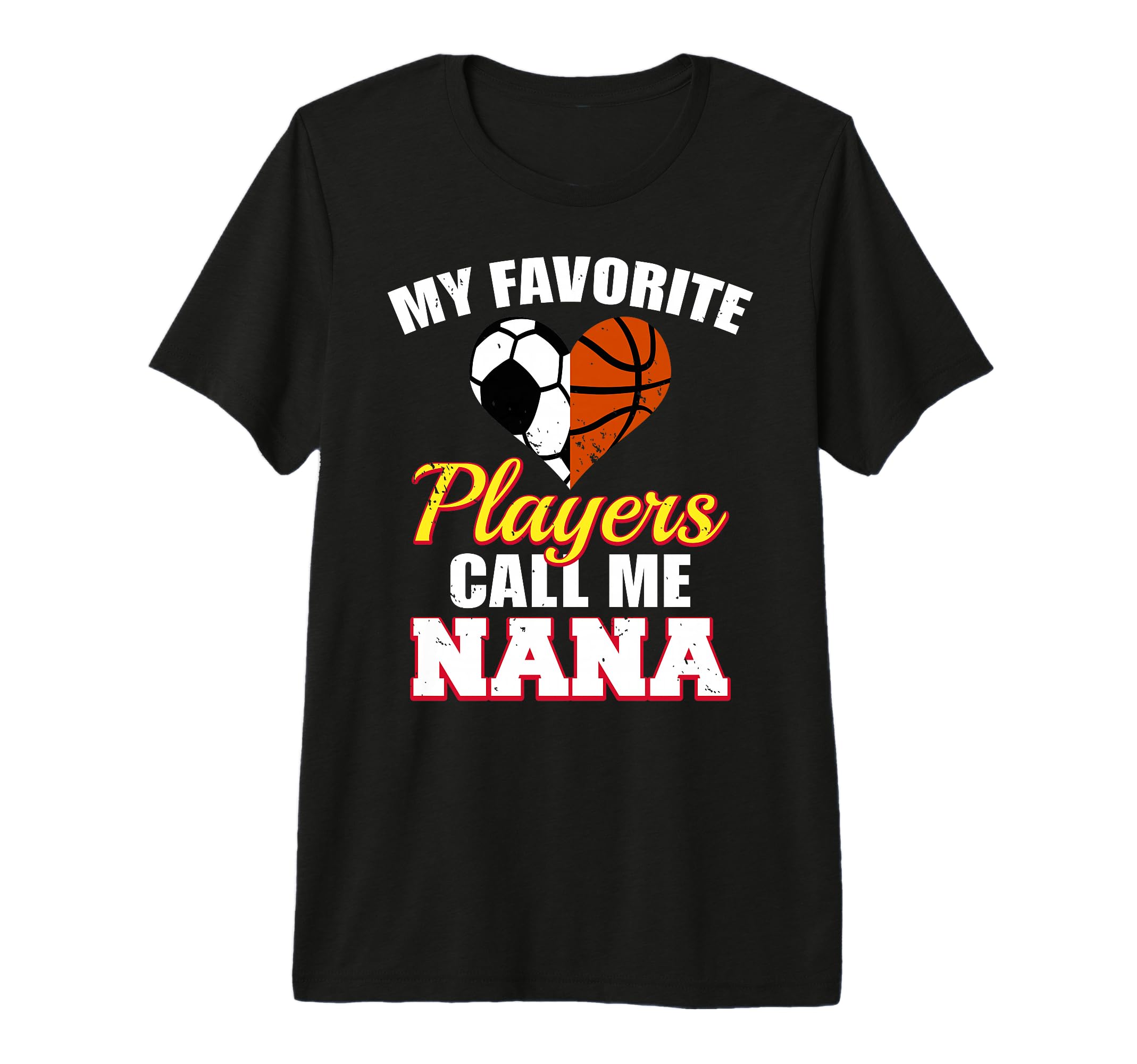 My Favorite Soccer Basketball Players T-Shirt - Custom Art Print Men Women - T-Shirt, Sweatshirt, Hoodie