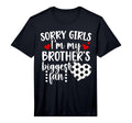 Brothers Biggest Fan Soccer Sister T-Shirt - Minimalist Print Unisex - T-Shirt, Sweatshirt, Hoodie