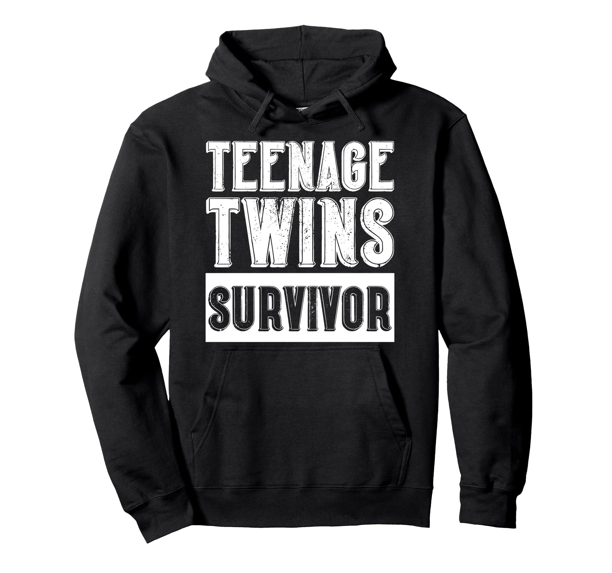 Teenage Twins Survivor Teenage Hoodie - Aesthetic Graphic Men Women - T-Shirt, Sweatshirt, Hoodie