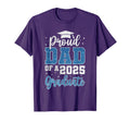 Proud Dad 2025 Graduate Senior Class T-Shirt - Aesthetic Graphic Men Women - T-Shirt, Sweatshirt, Hoodie