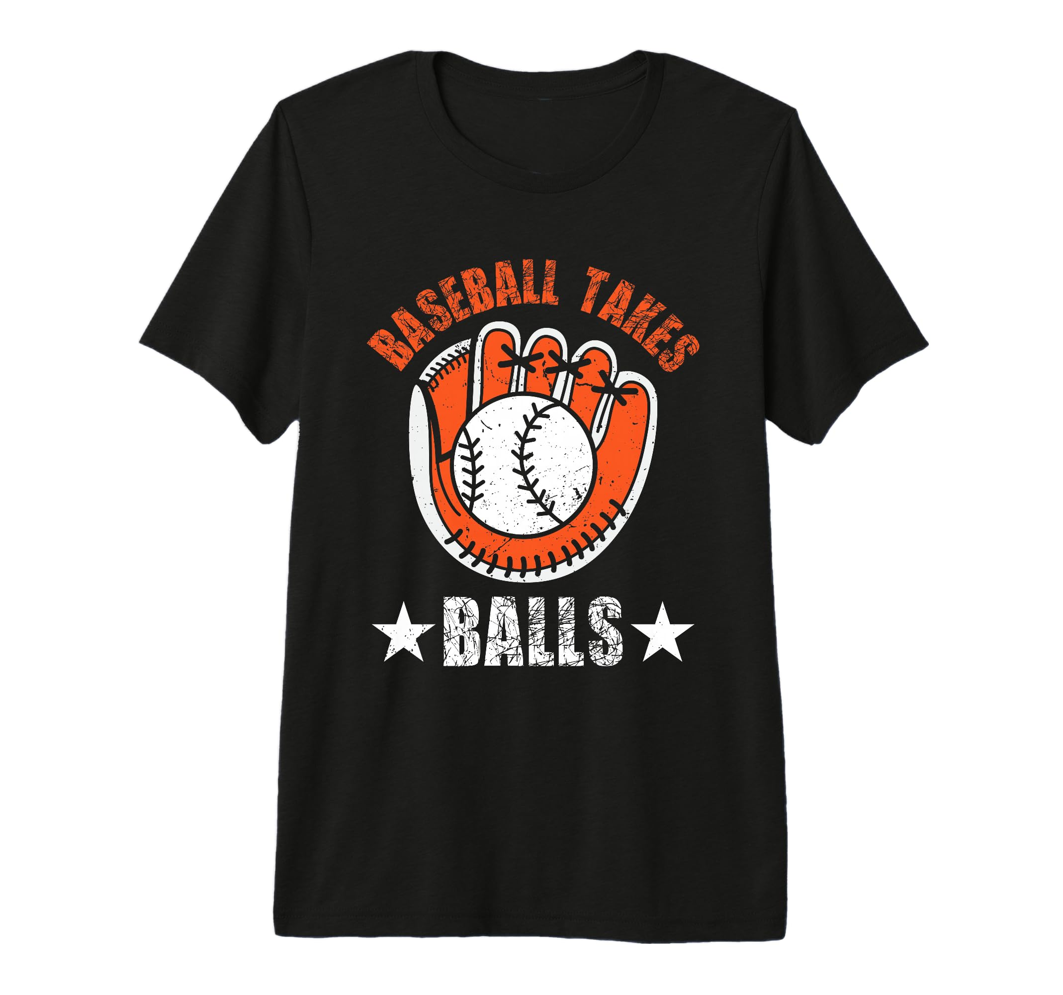 Baseball Takes Balls Baseball T-Shirt - Fun Novelty Design for Adults - T-Shirt, Sweatshirt, Hoodie