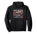 Old Hip Hop 80S 90S Cassette Mom And Hoodie - Aesthetic Graphic for Adults - T-Shirt, Sweatshirt, Hoodie