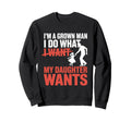 Funny Dad Father Daddy Gift Dad Family Sweatshirt - Minimalist Print Unisex - T-Shirt, Sweatshirt, Hoodie