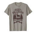 Best Grandpa Long Shot Deer T-Shirt - Casual Everyday Wear Men Women - T-Shirt, Sweatshirt, Hoodie