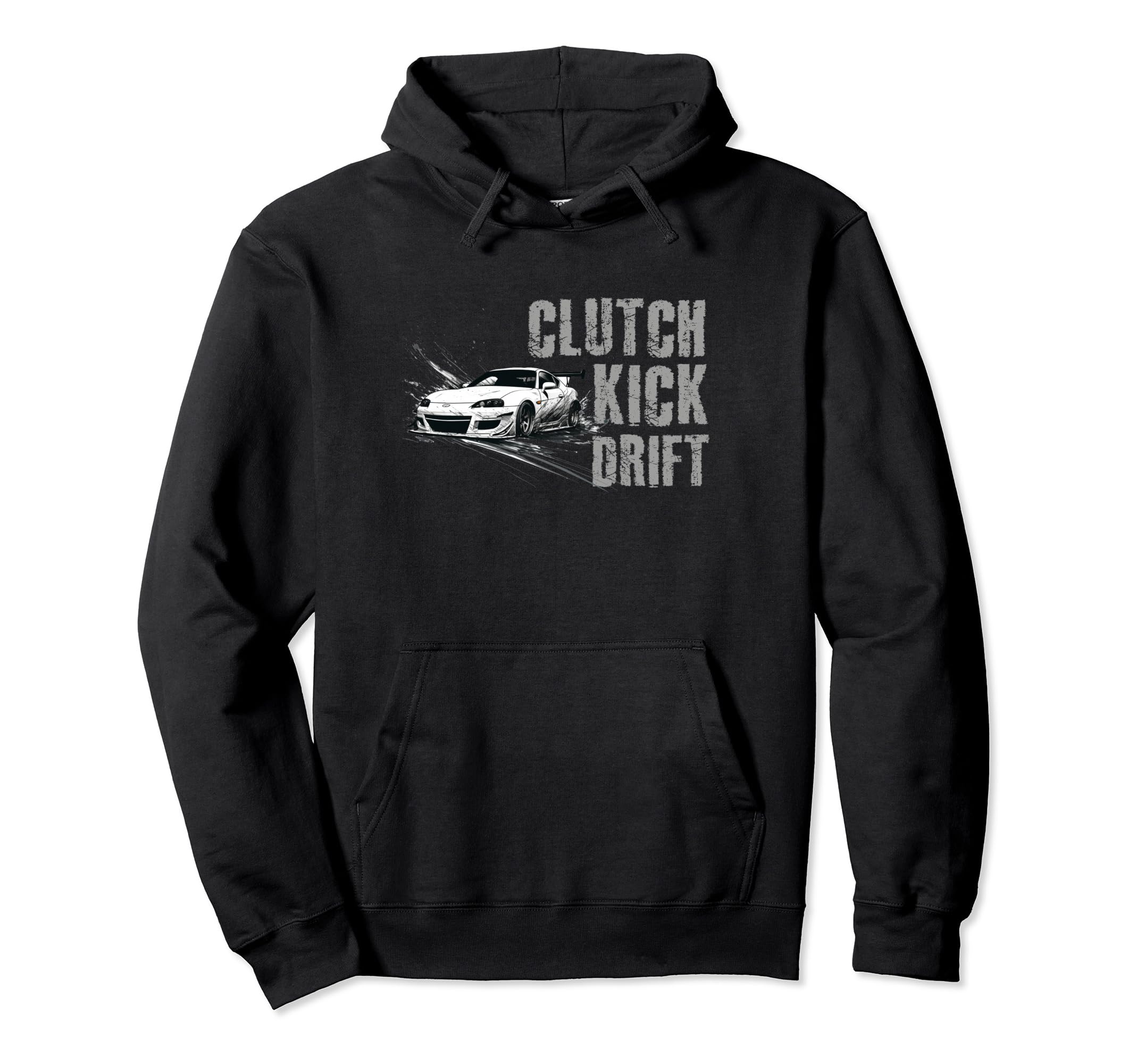 Drifting Car Race Funny Dad Street Hoodie - Fun Novelty Design Men Women - T-Shirt, Sweatshirt, Hoodie