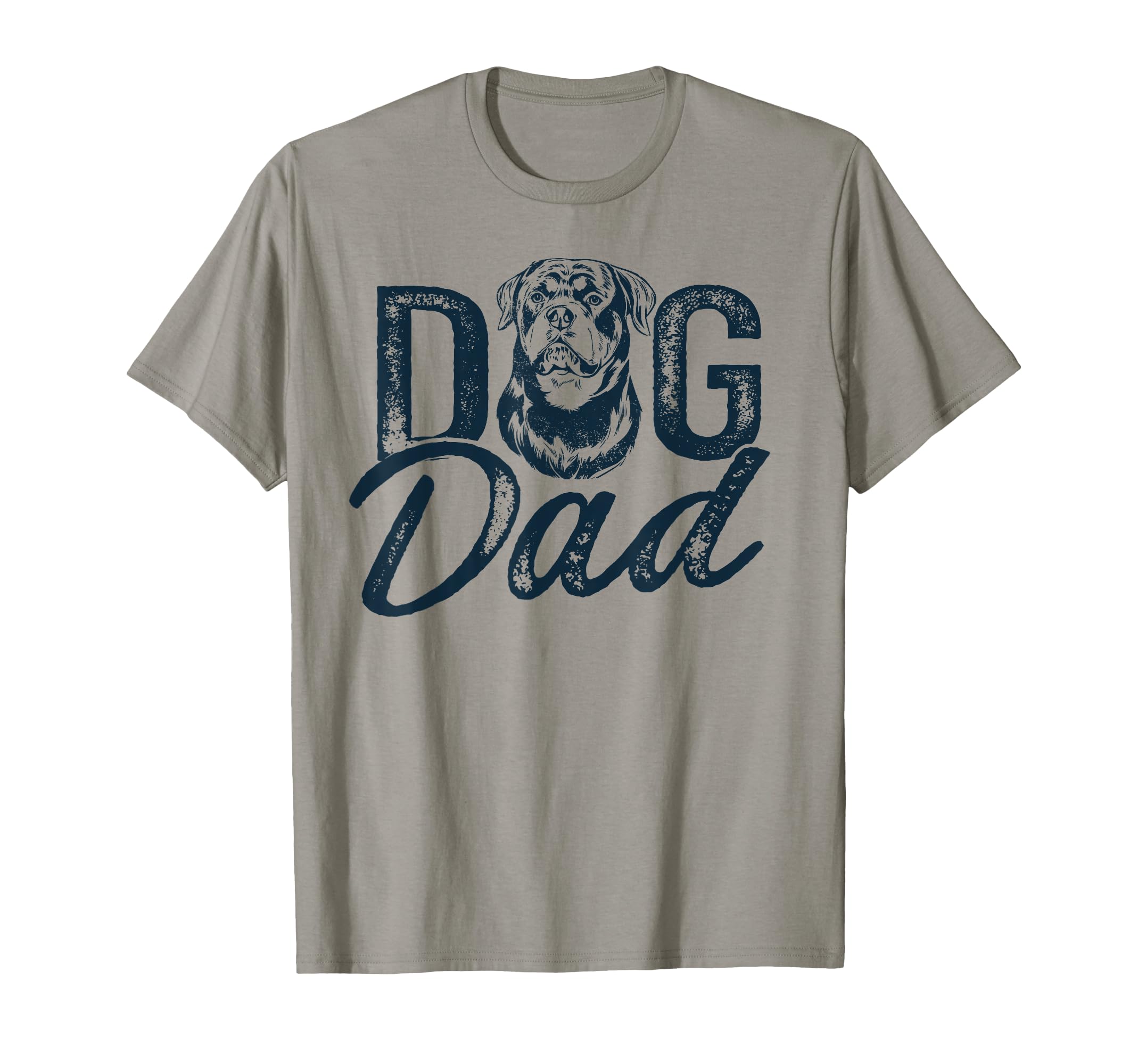 Rottweiler Dad Dog Fathers Day Gifts T-Shirt - Custom Art Print Unisex - T-Shirt, Sweatshirt, Hoodie