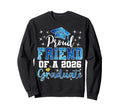 Super Proud Friend 2026 Graduate Sweatshirt - Minimalist Print for Adults - T-Shirt, Sweatshirt, Hoodie