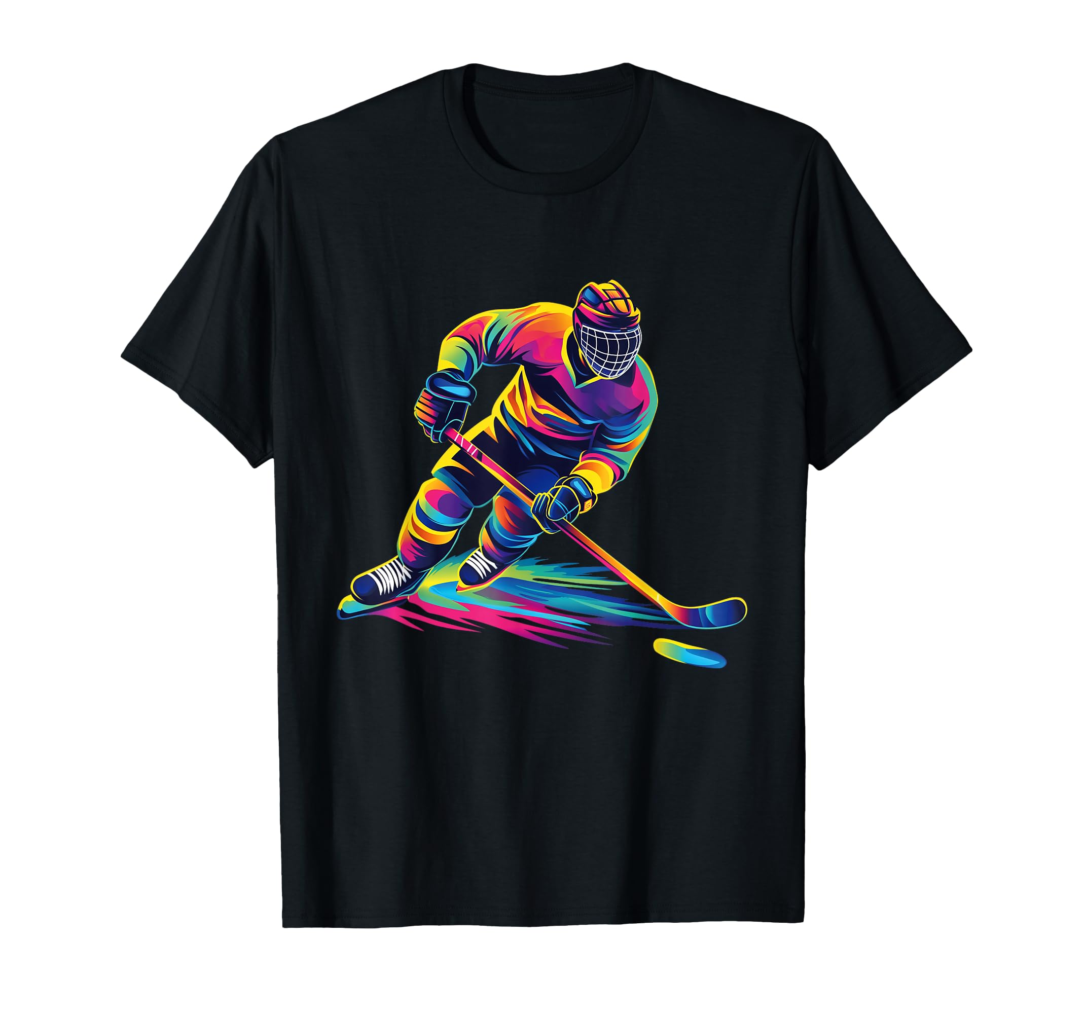 Hockey Player And Fan T-Shirt - Aesthetic Graphic for Adults - T-Shirt, Sweatshirt, Hoodie