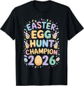 Easter Egg Hunt Champion 2026 Fun - Adult & Kids T-Shirts, Sweatshirts & Hoodies apparel design preview 1
