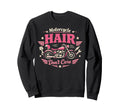 Motorcycle Biker Female Sweatshirt - Custom Art Print for Adults - T-Shirt, Sweatshirt, Hoodie