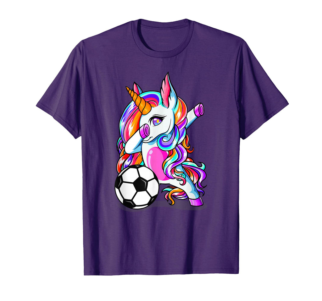 Dabbing Unicorn Football Funny Sport T-Shirt - Custom Art Print for Adults - T-Shirt, Sweatshirt, Hoodie