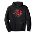 Papa Bear Red Plaid Pajama Matching Hoodie - Minimalist Print for Adults - T-Shirt, Sweatshirt, Hoodie
