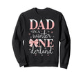 Dad Winter Onederland Birthday Bow Sweatshirt - Trendy Graphic for Adults - T-Shirt, Sweatshirt, Hoodie