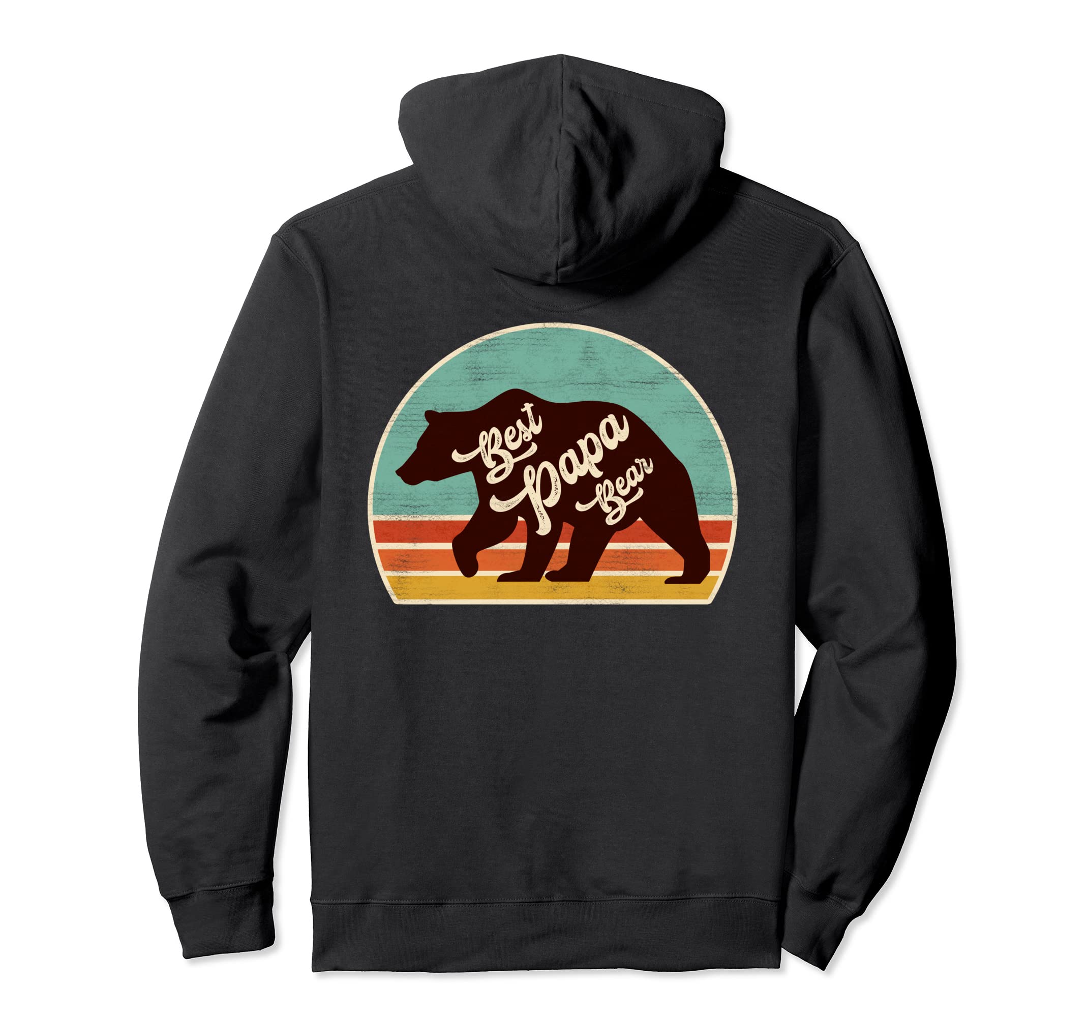 Papa Bear Daddy Bear Family Dad Gift Hoodie - Graphic Print Unisex - T-Shirt, Sweatshirt, Hoodie