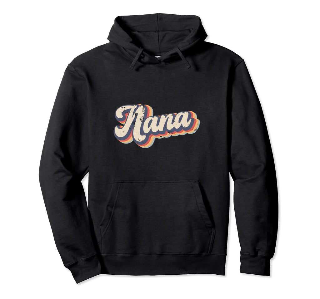 Nana Rainbow Hoodie - Aesthetic Graphic for Adults - T-Shirt, Sweatshirt, Hoodie