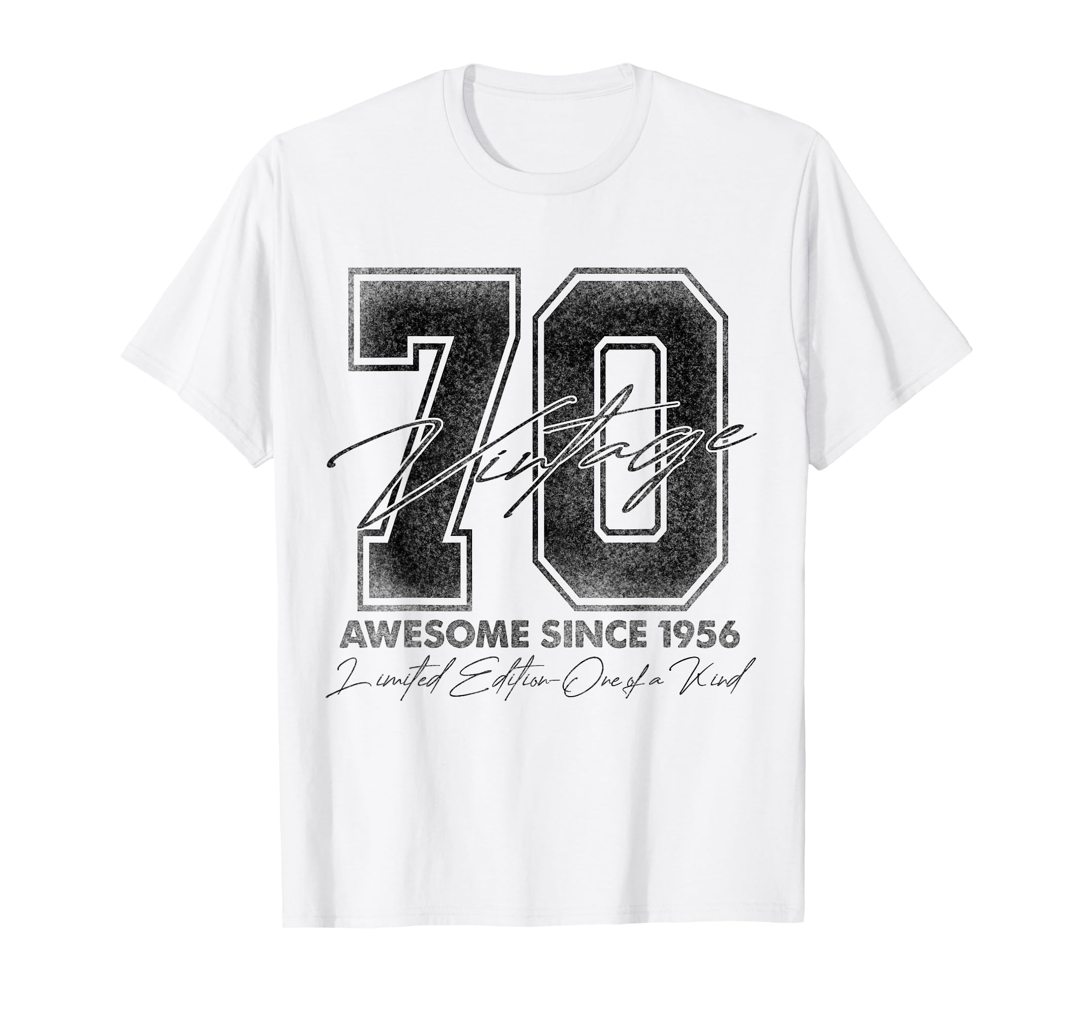 70 Year Old Gifts 1956 70Th Birthday T-Shirt - Graphic Print Men Women - T-Shirt, Sweatshirt, Hoodie