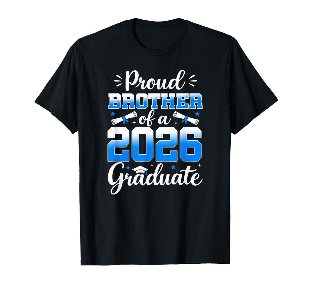 Senior Brother 2026 Proud Brother T-Shirt - Aesthetic Graphic for Adults - T-Shirt, Sweatshirt, Hoodie