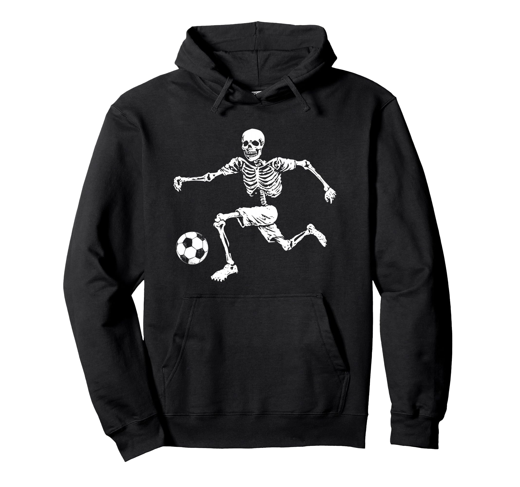 Funny Skeleton Soccer Ball Hoodie - Trendy Graphic Men Women - T-Shirt, Sweatshirt, Hoodie